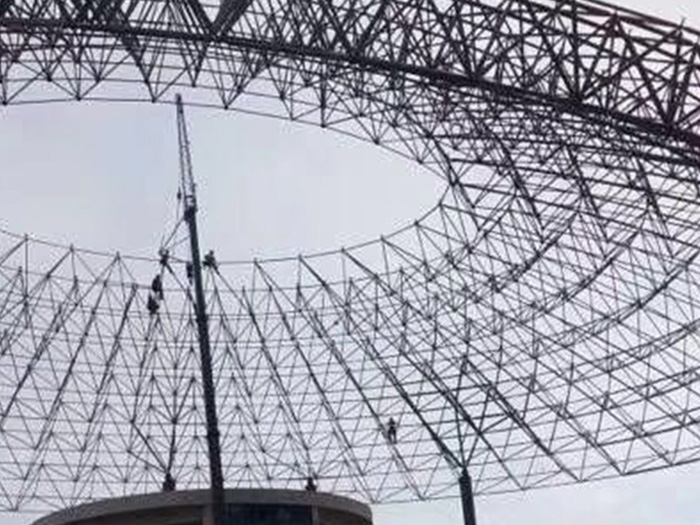 玉树篮球馆球形网架厂家价格